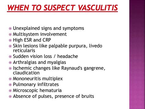 vasculitis package test|how to treat vasculitis.